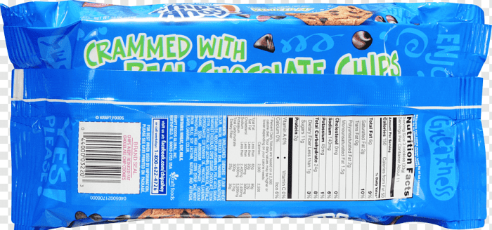 Chips ahoy nutrition facts